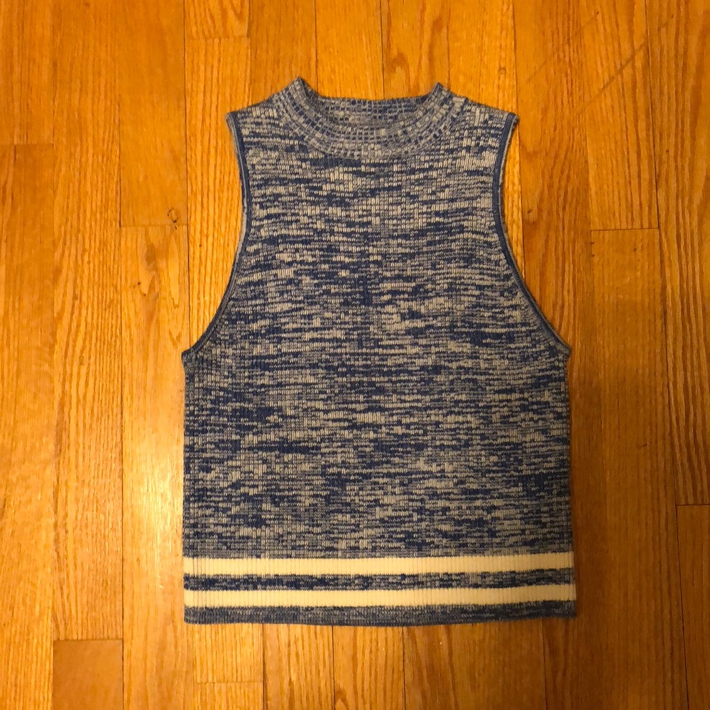 Forever 21 sweater crop top tank